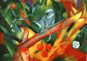 Franz Marc The Monkey oil